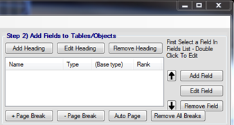 Trimble Penmap Step 2) Add Fields to Tables